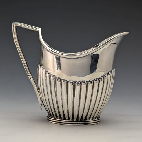 約 1905 年英國古董鍍銀糖罐和奶油罐 Mappin 和 Webb